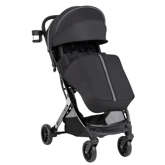 Коляска прогулочная Farfello Comfy Go Comfort Chrome Total Black Chrome - 1
